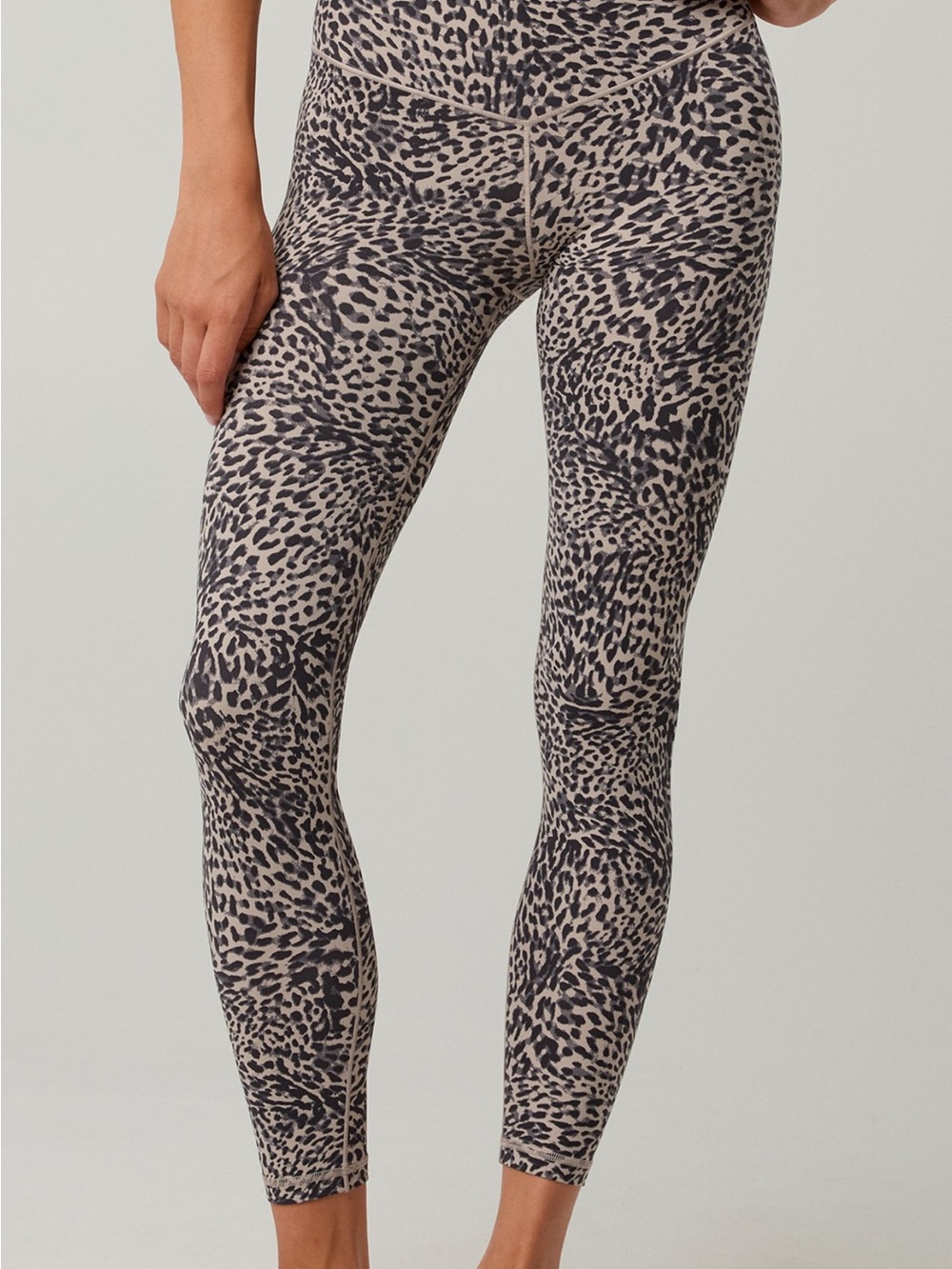 OFFLINE By Aerie Real Me XTRA High Waisted Leggings - Stone Animal Print